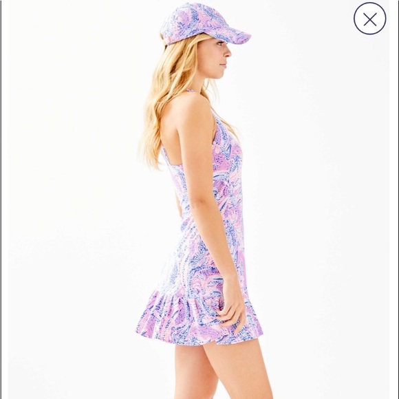 Lilly Pulitzer UPF 50+ Meryl Nylon Ace Tennis Dress NWT size XL Maybe Gator - Picture 3 of 12